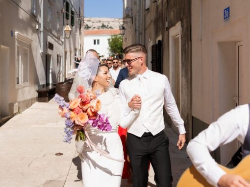Mia & Josip – A seaside wedding on Pag Island